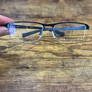 NIKE Black Half-Rim Glasses